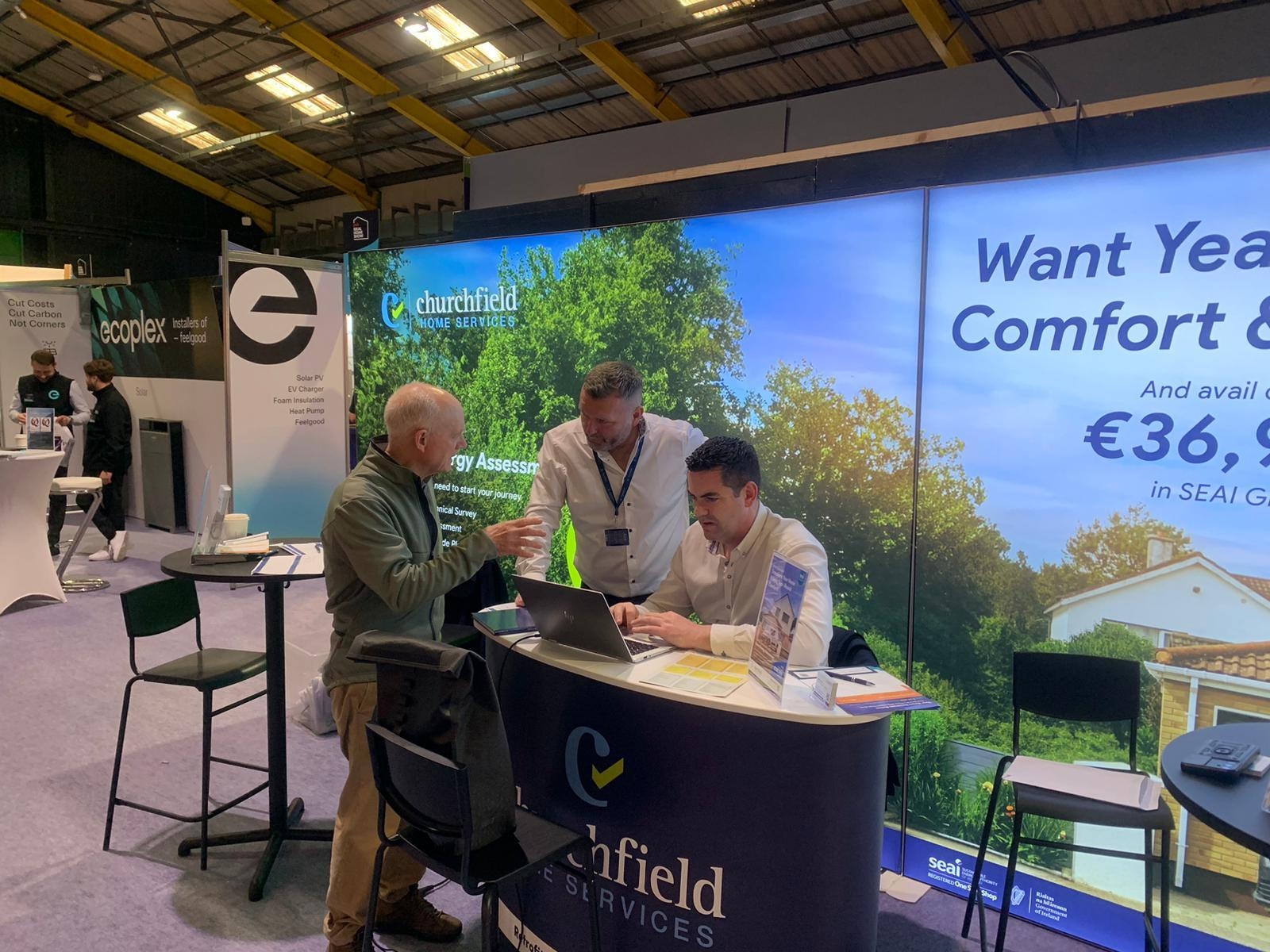 Meet Churchfield Home Services at the PTSB Ideal Home Show 2026