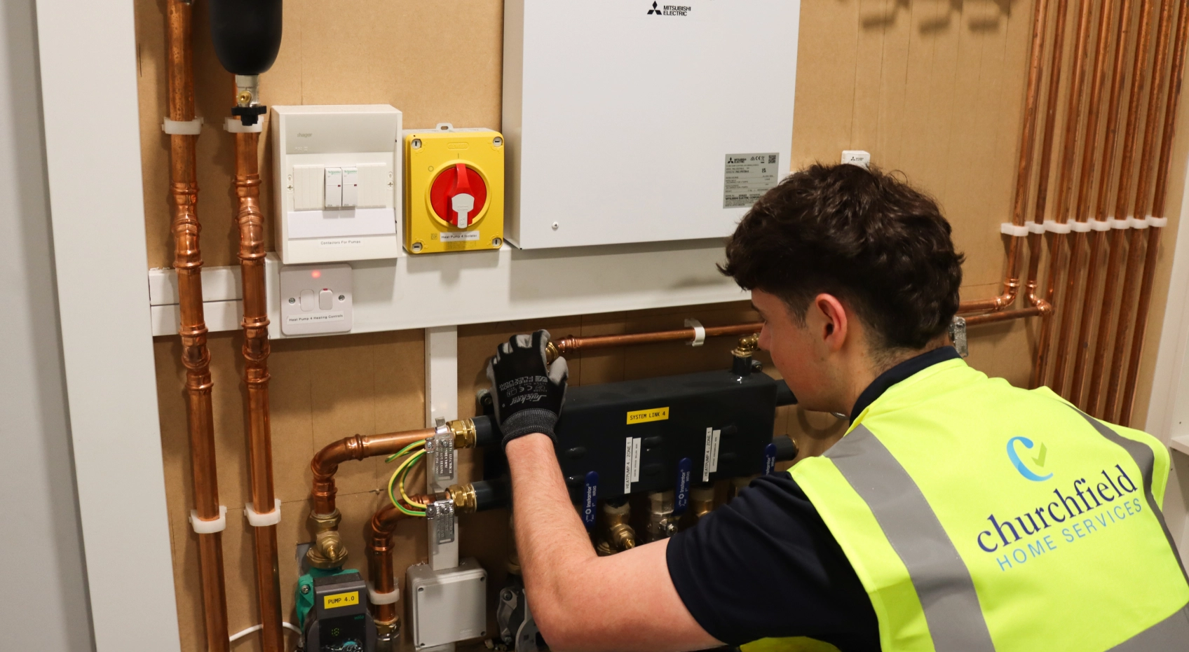 Our team will fit new pipework designed for optimal efficiency and long-term performance.